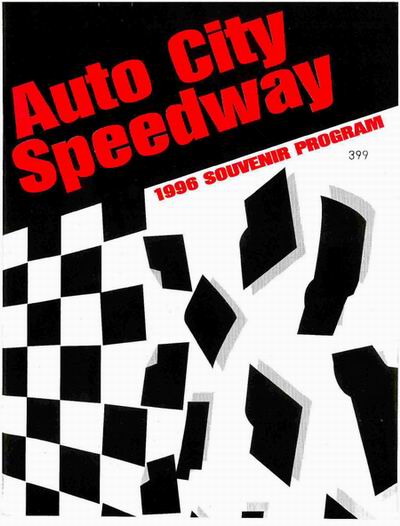 Auto City Speedway - 1996 Program From Randy (newer photo)